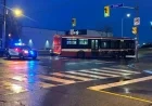 TTC Bus Hits Pedestrian Near Sherway Gardens in Etobicoke