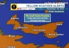 P.E.I. Braces for Weekend Winds Reaching 100 km/h