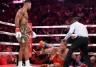 Anthony Joshua Knocks Out Paul, Breaking His Jaw