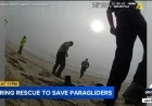 LA Deputies Save Two Paragliders from Drowning Near Malibu Coast
