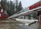 Redding Floods Kill 1; 9 Rescued from Swollen River at Cisco Grove