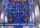 Philadelphia’s Wanamaker Light Show Attracts Crowds Before Two-Year Hiatus