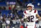 TreVeyon Henderson Limited; Kayshon Boutte, Jared Wilson Miss Patriots Practice