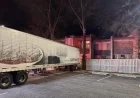 Tractor-Trailer Crashes Through Fence, Nearly Hits Rockville Apartment Building