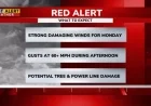 Severe Weather Alert Issued for Monday