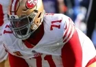 49ers’ LT Williams Injured on First Offensive Play