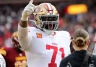 49ers’ OL Williams Suffers Injury in First Half Against Bears