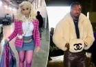 Cardi B and Stefon Diggs Shine in Vintage Chanel at Patriots vs. Jets Game