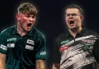 Champagne Charlie Manby vs. Gian van Veen: Darts Clash for Quarter-Final Spot