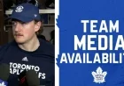 Maple Leafs Hold Media Briefing Ahead of New Jersey Game, Dec 30, 2025