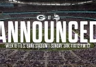 Packers vs. Vikings Game Scheduled for Sunday Noon in Week 18