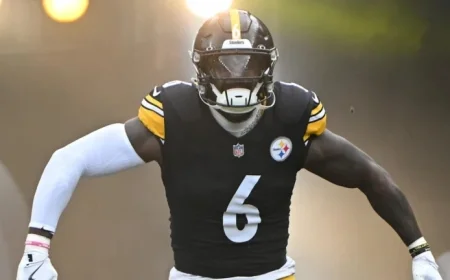 Steelers Linebacker Sustains Hip Injury in Game Against Bills