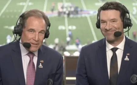 NFL Fans Urge CBS to Replace Tony Romo Mid-Season