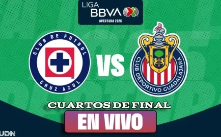 Live: Cruz Azul Faces Chivas in Apertura 2025 Showdown