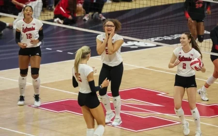 Huskers Begin NCAA Tournament as Top Seed Facing Long Island