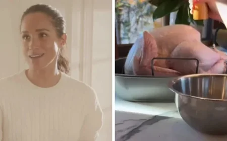 Meghan Markle Criticized for Thanksgiving Turkey Mistake