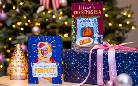 Greggs Launches Unique Christmas Cards with a Festive Twist