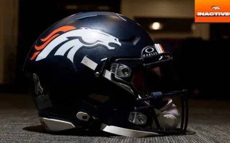 Broncos Reveal Week 13 Inactives for ‘Sunday Night Football’ vs. Commanders