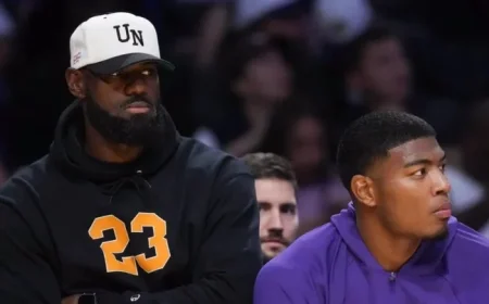 LeBron Sits Out Pelicans Game in Lakers’ Back-to-Back Opener