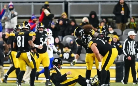 Ravens’ Stakes Soar as Rival Steelers Falter