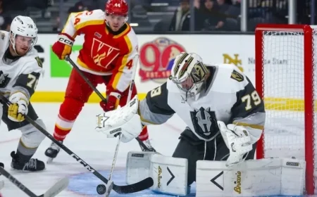 Knights Commit to Carter Hart’s Imminent Debut with Serious Focus