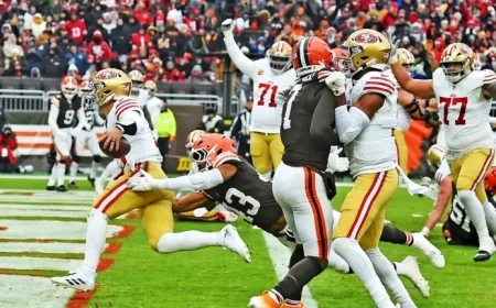 49ers Dominate Browns 26-8: Player and Coach Performance Grades