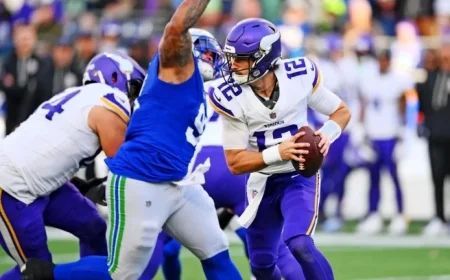 Vikings Shut Out by Brosmer’s 4 INTs, First Since 2007