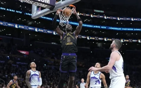 Deandre Ayton’s Status for Mavericks Game: Lakers Reveal Injury Report