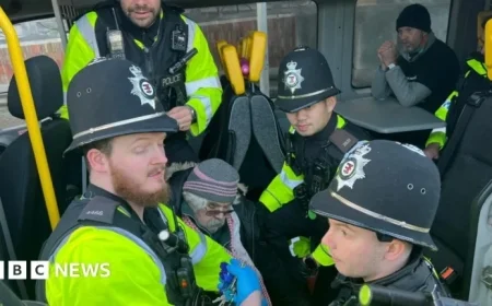 Dozens Arrested During Pro-Palestine Protests Across England