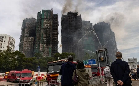 Hong Kong apartment fire: death toll rises to 146 in Tai Po high-rise disaster as city begins three days of mourning