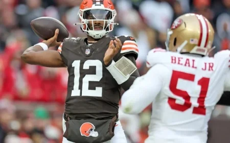 Shedeur Sanders Regrets Performance in Browns’ 26-8 Loss to 49ers