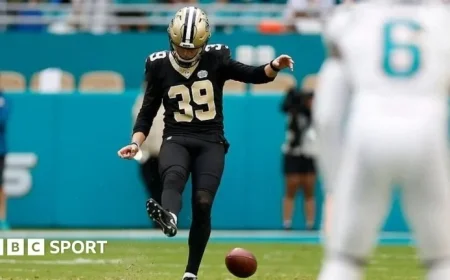 Charlie Smyth Thrilled for New Orleans Saints NFL Debut