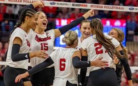 Nebraska Secures Top Seed in NCAA Tournament