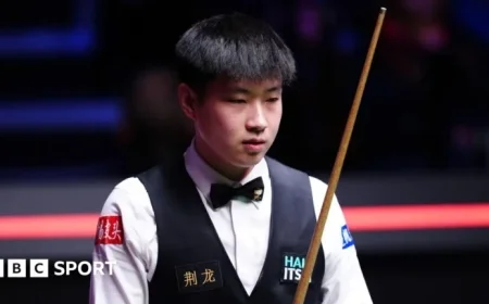 Live Stream: Zhao Xintong vs Long Zehuang at 2025 UK Snooker Championship