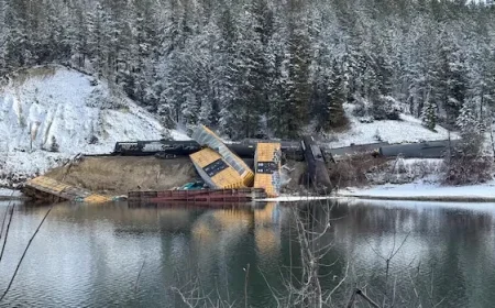 Train Service Resumes as Cleanup Progresses After Cranbrook Derailment