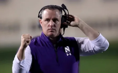 Pat Fitzgerald Poised to Join Michigan State
