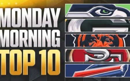 Monday NFL Rankings: Rams, Eagles Drop; New Team Claims Top Spot