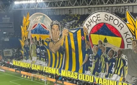 Fenerbahçe Fans Prepare Special Choreography for Derby Match