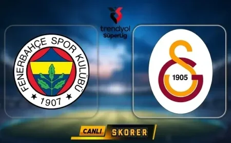 Live Coverage: Fenerbahçe vs Galatasaray in Süper Lig Derby!