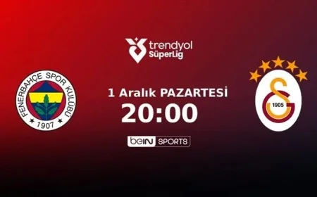 Predicted Lineups: Trendyol Süper Lig Derby Time
