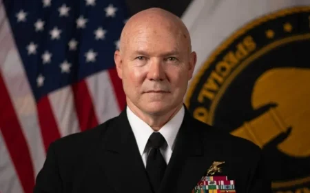 Admiral Bradley Discusses Modern Counterterrorism Strategies at USSOCOM