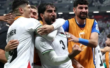 Palestine’s Historic Arab Cup Win: Emotional Scenes and Tearful Celebrations