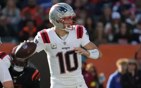 Drake Maye vs. Jaxson Dart: Top Picks for DraftKings Showdowns