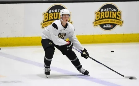 Bruins Prospect Hagens Leads U.S. 2026 World Junior Camp Roster