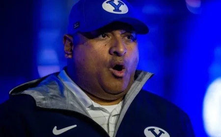 BYU’s Kalani Sitake Addresses Penn State Coaching Speculation