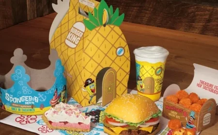 Burger King Launches SpongeBob-Themed Menu: Discover the New Items