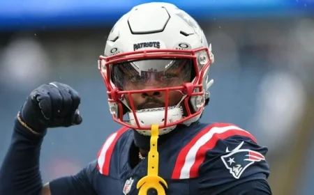 Patriots’ Stefon Diggs Respects Giants Ahead of Monday Night Football