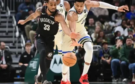 Giannis Dominates as Kevin Porter Jr. Impresses in Bucks vs. Nets Clash