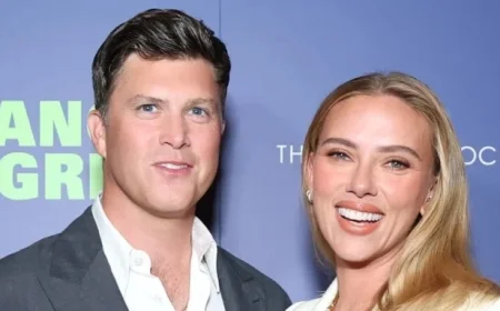 Scarlett Johansson Shares Her Odd First Date with Colin Jost
