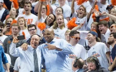 Dick Vitale, Charles Barkley Team Up for Two Games, Including First Four Matchup